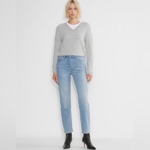 Denim Forum The Arlo Hi-Rise Straight Jean sz 26